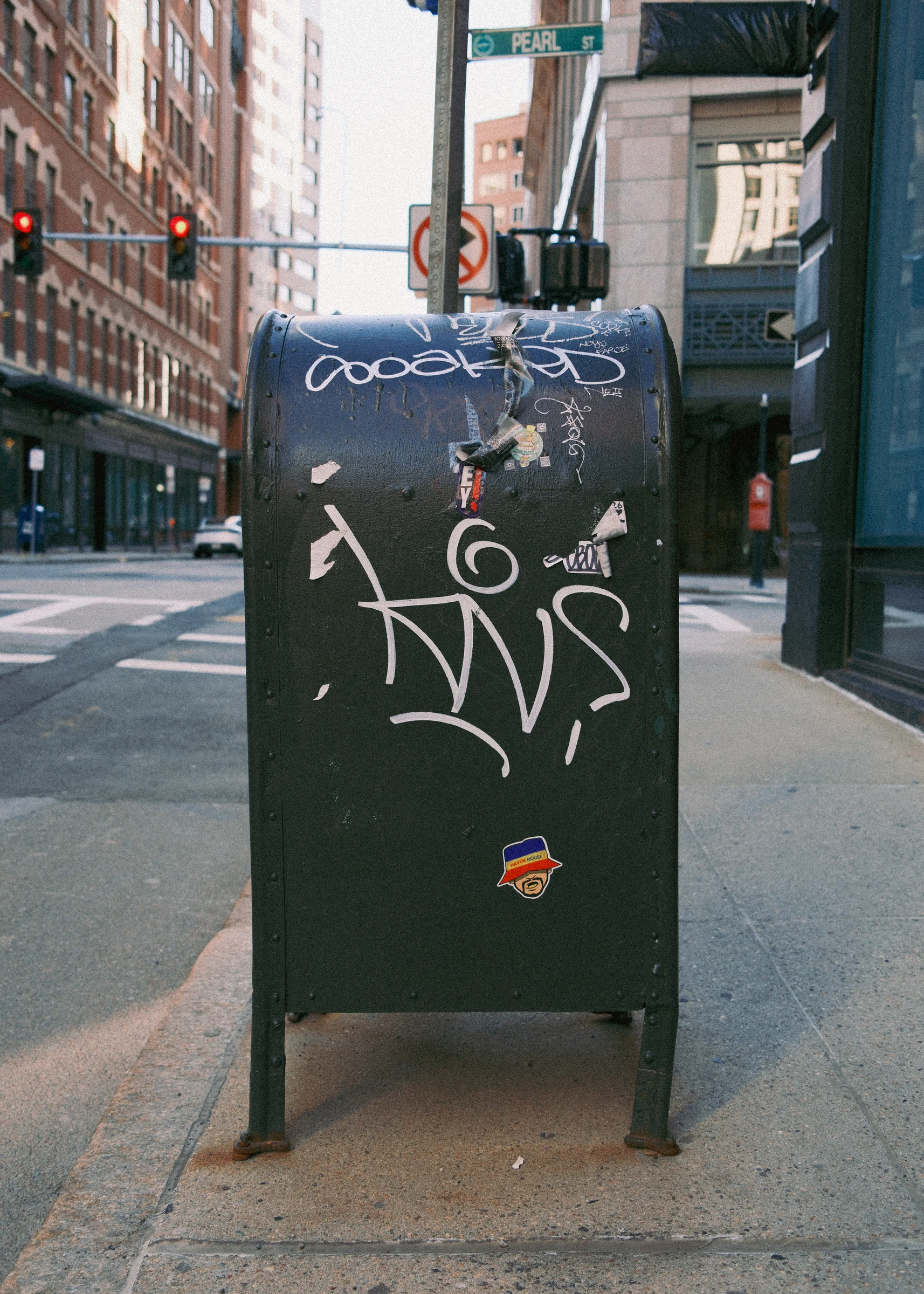 Graffiti artwork in an alley